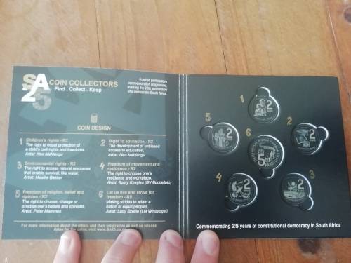 2019 Commemorative circulation coin set folder